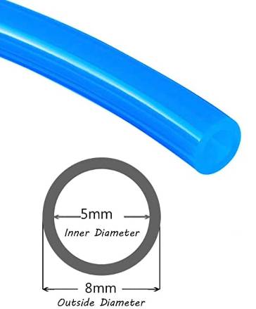 MANGUERA PU 8X4 AZUL /mtr