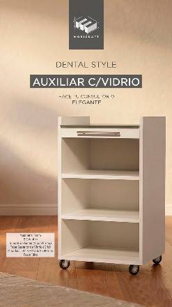 AUXILIAR CON VIDRIO